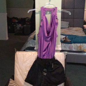 Romper with belt NWT